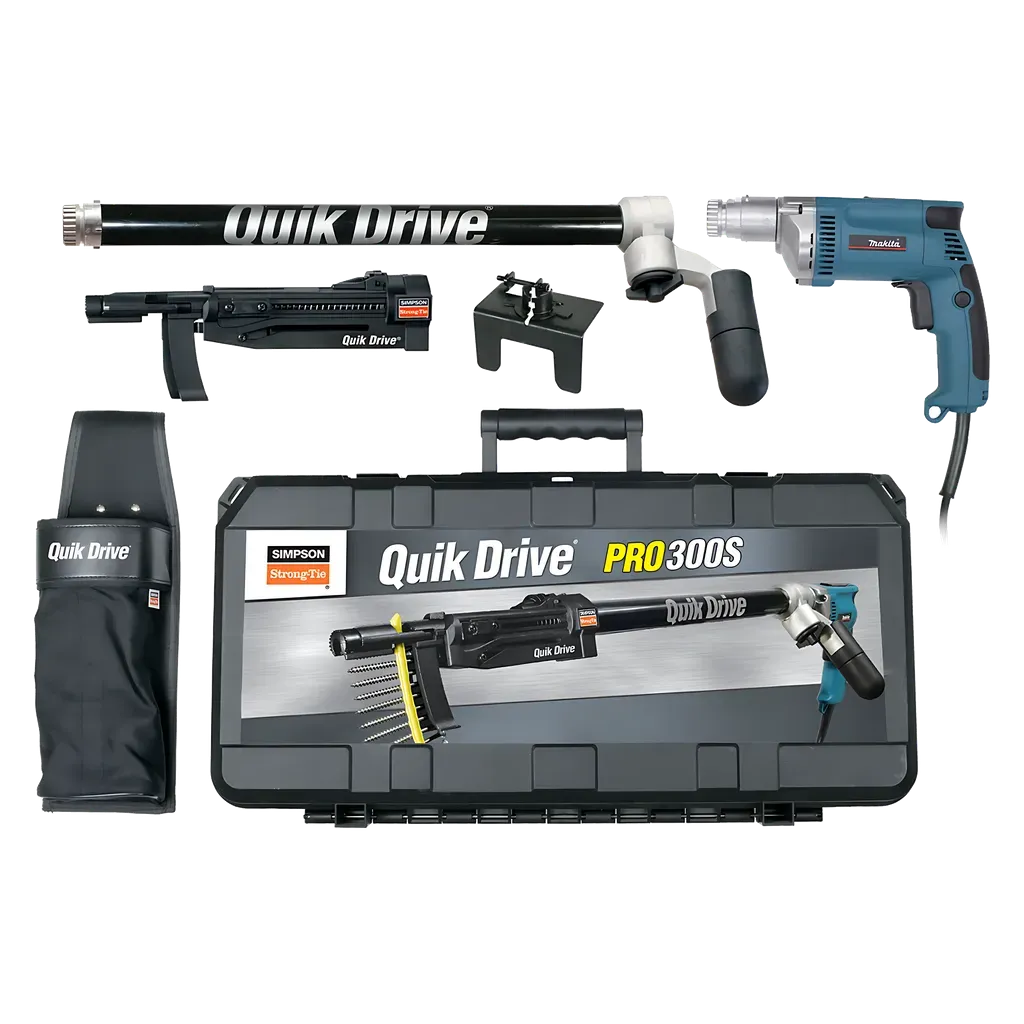 Quik Drive® PRO300S Decking System w/ Makita® 2500 RPM Screwdriver Motor