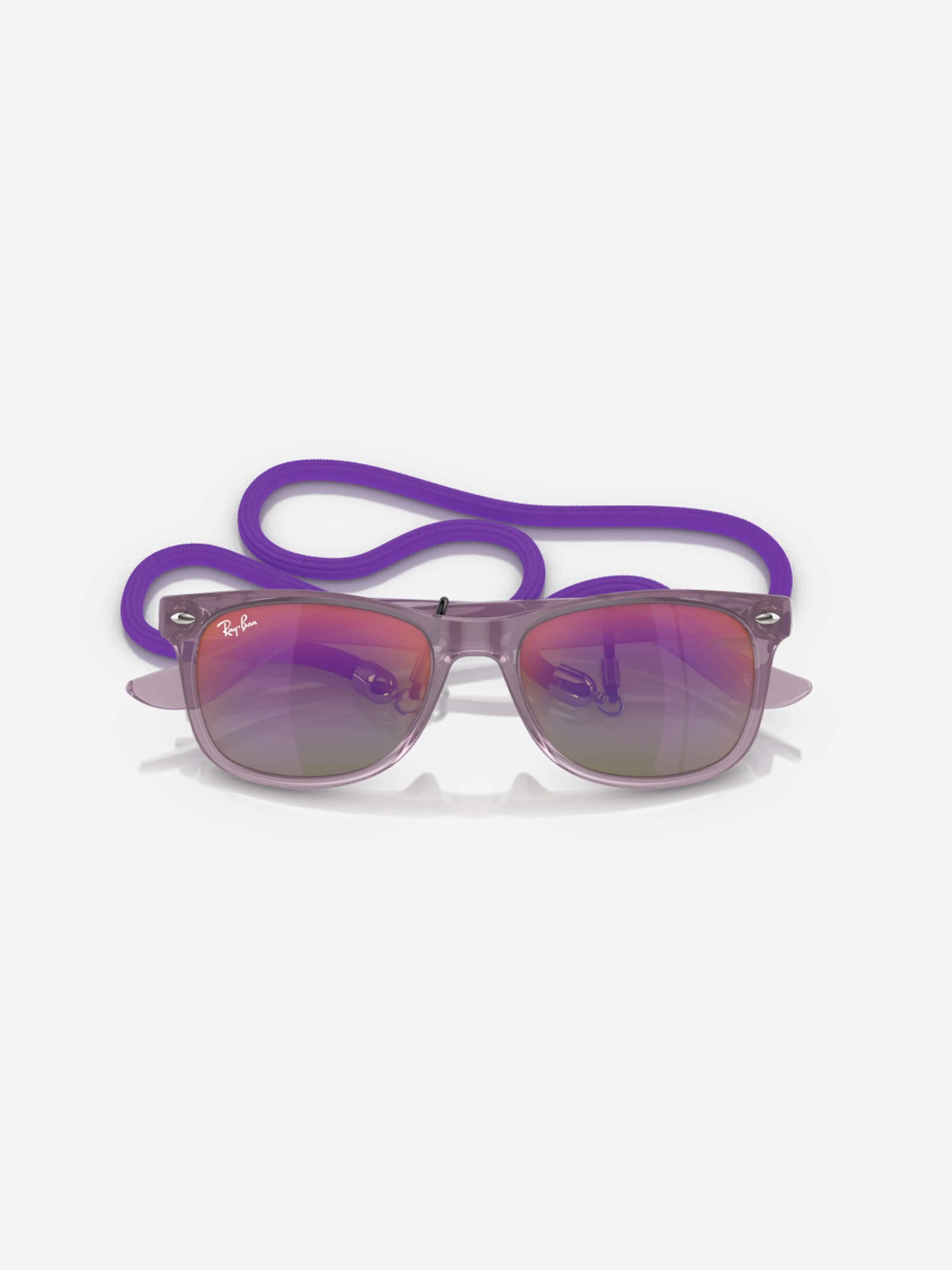 Ray-Ban Girls Wayfarer Sunglasses in Purple