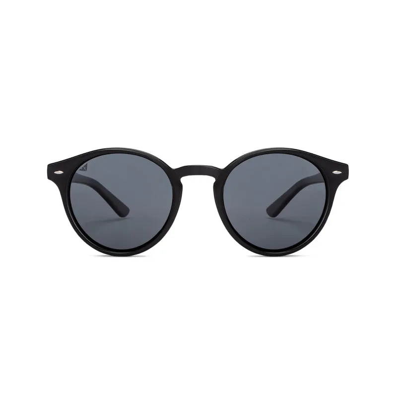 Rim round sunglasses