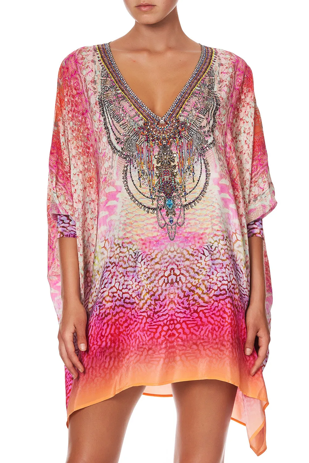 SHORT KAFTAN WITH CUFF SERPENTINE DREAMS