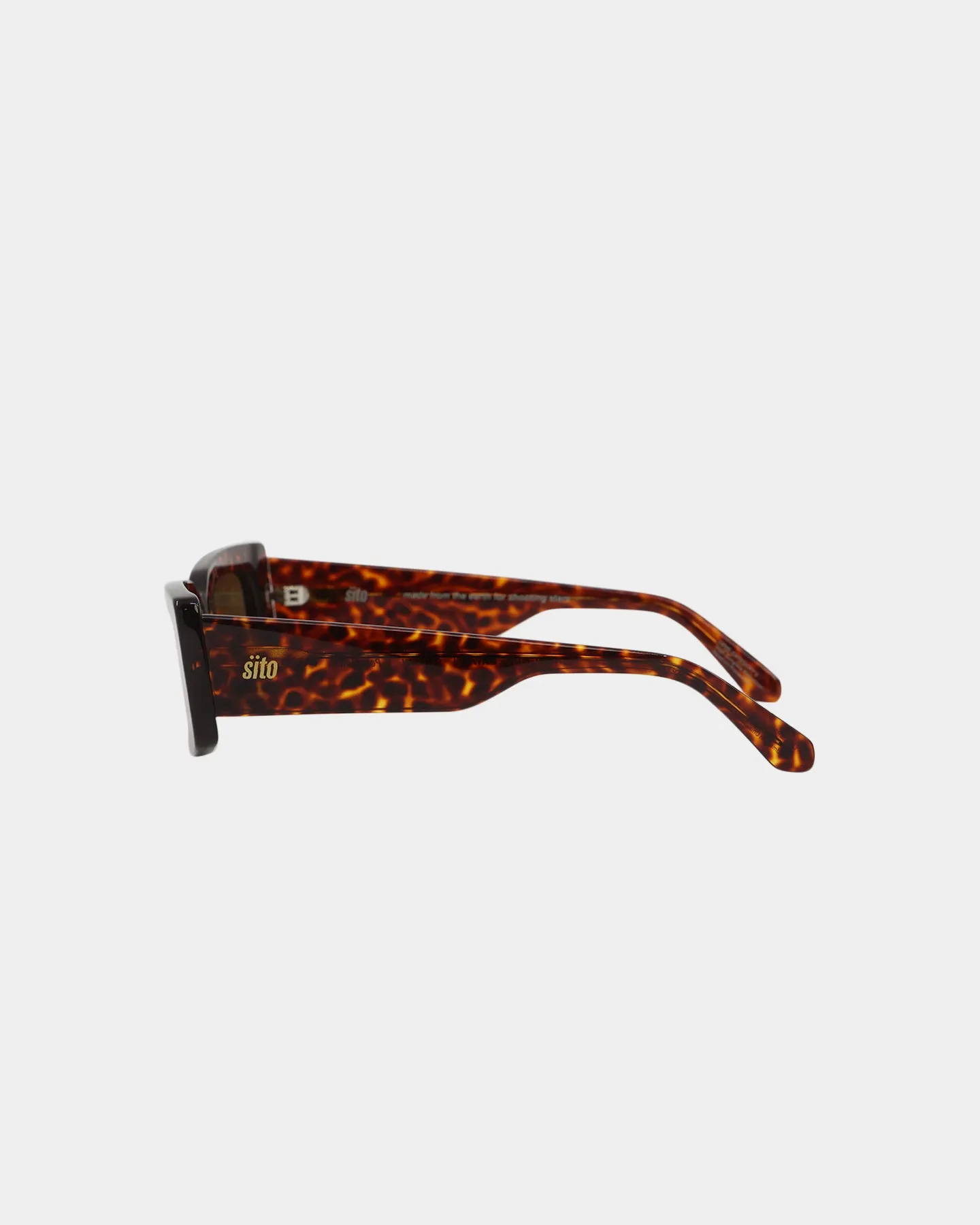 Sito Reaching Dawn Sunglasses Cheetah/Brown Polarised