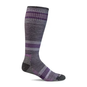 Sockwell Cadence Over the Calf Compression Sock (Women) - Charcoal