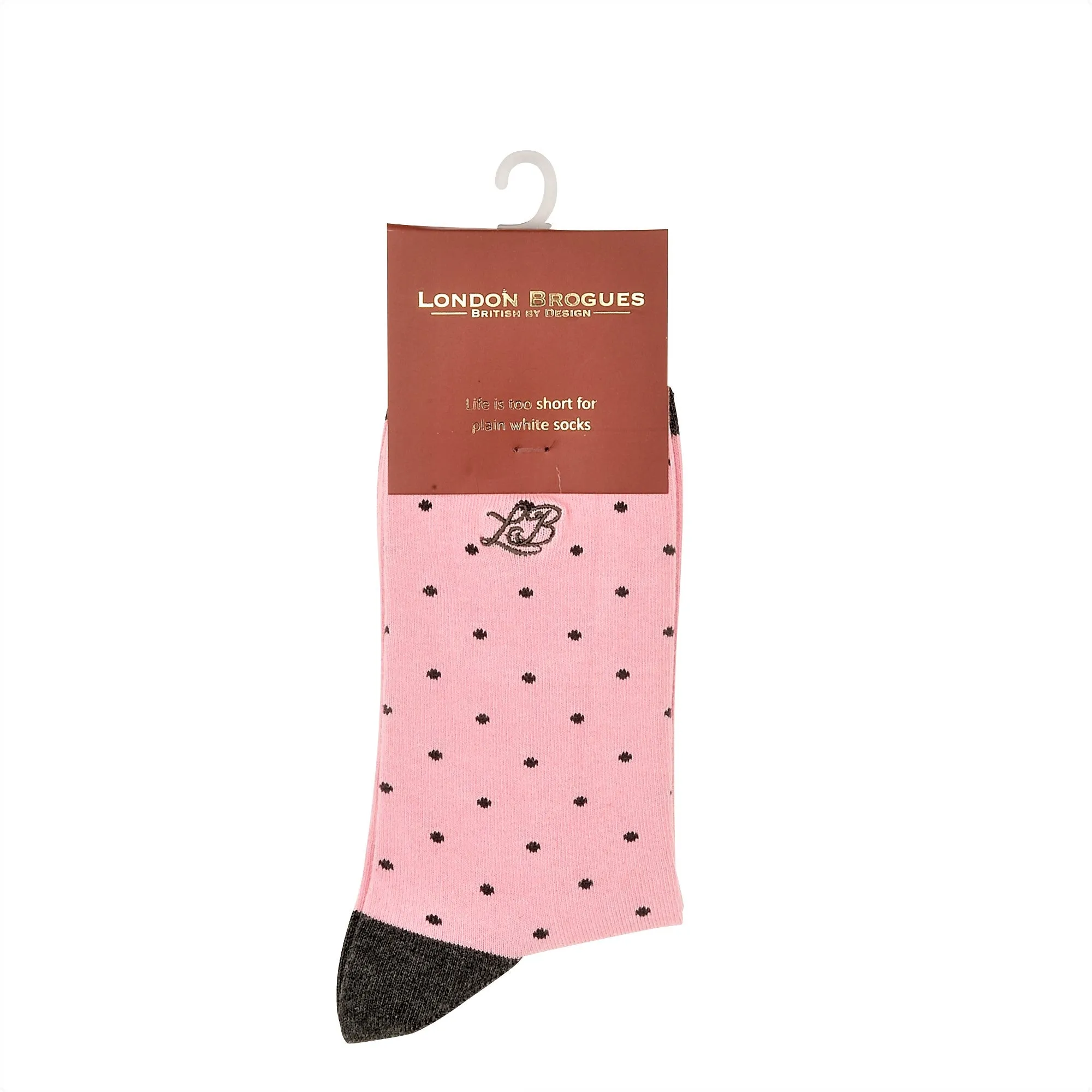 Spot Socks Pink