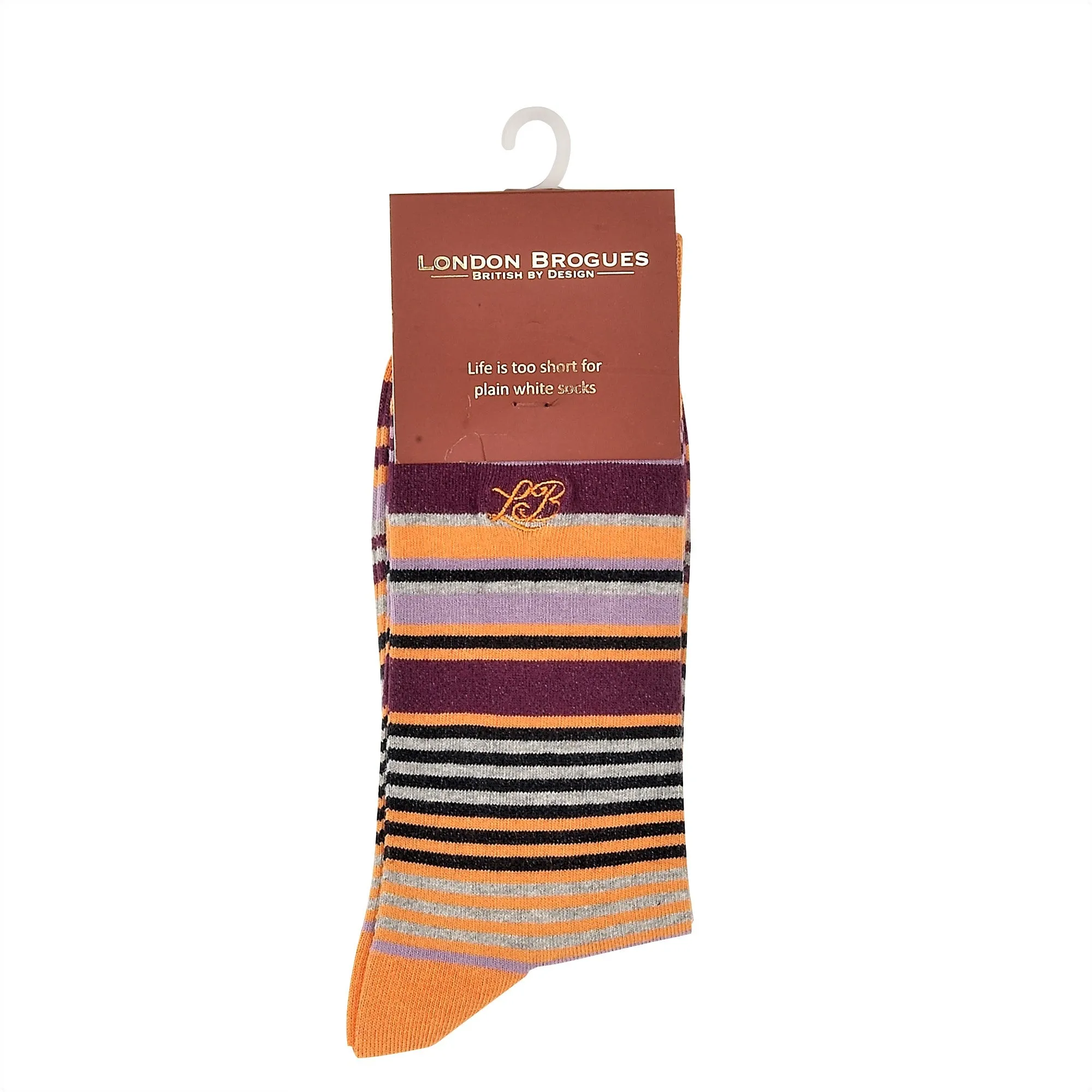 Stripe Socks Orange