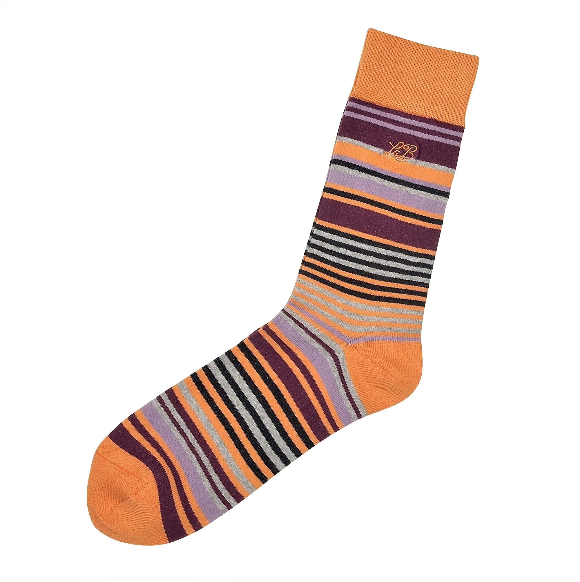 Stripe Socks Orange