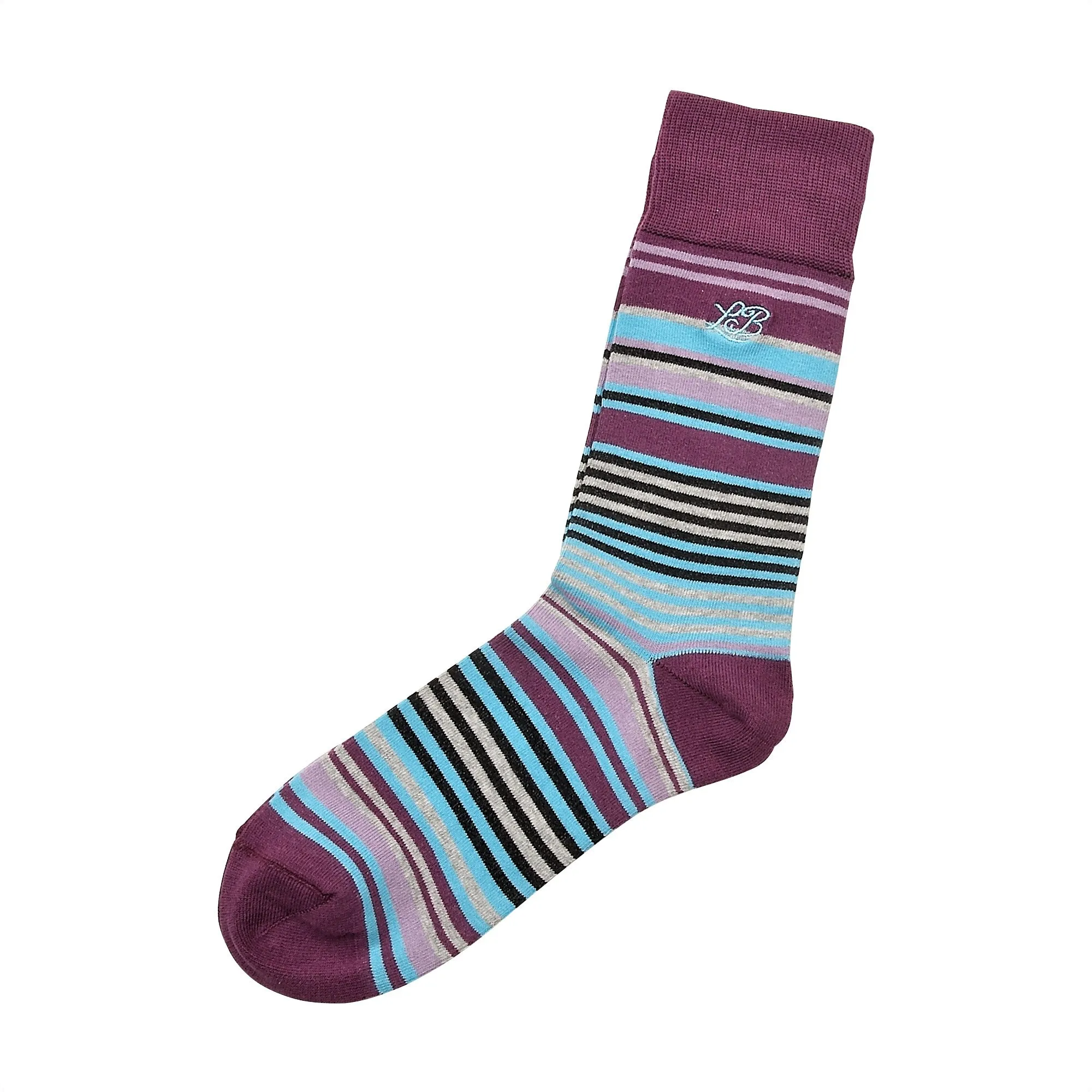 Stripe Socks Purple