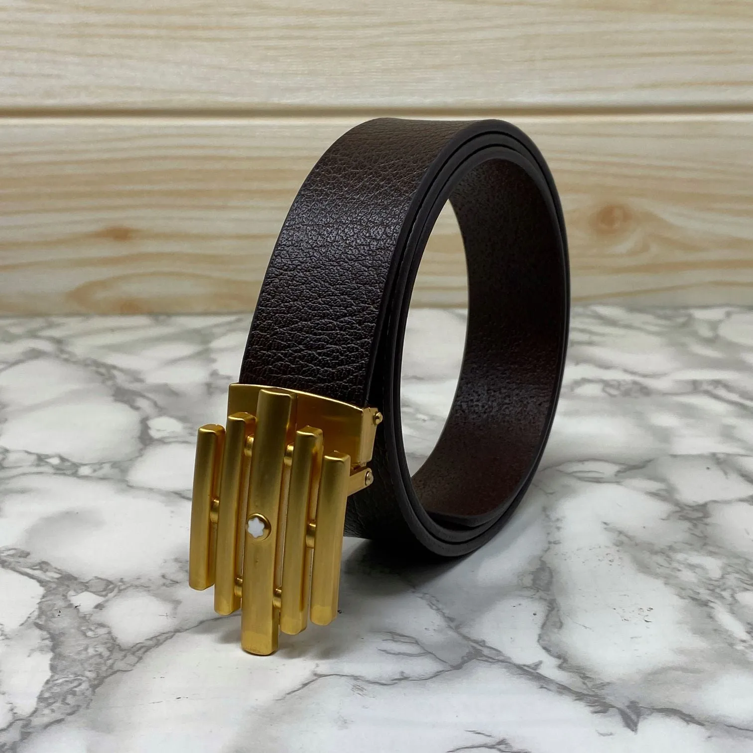 Stylish Formal Leather Strap Belt For Men-JonasParamount