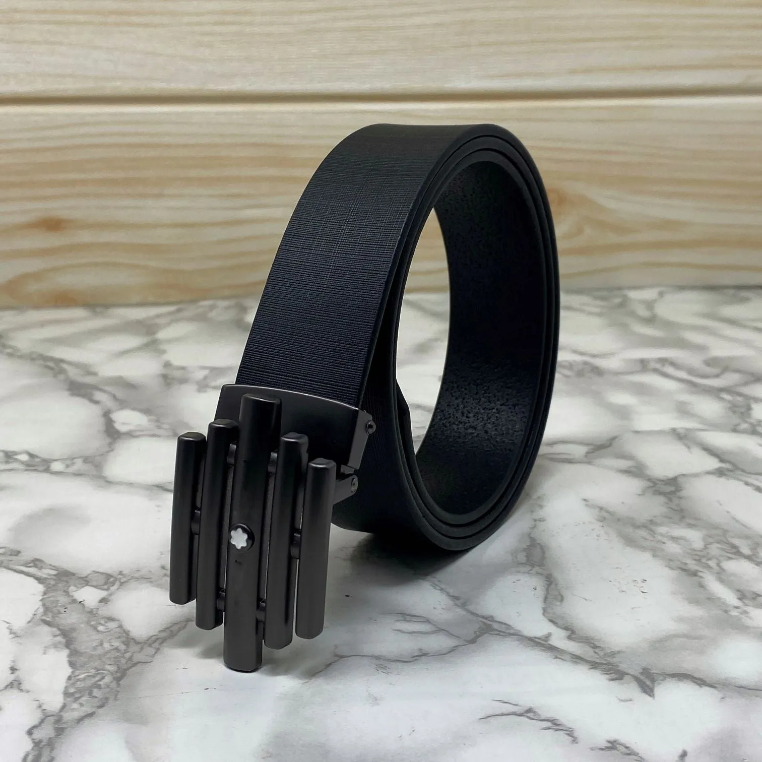 Stylish Formal Leather Strap Belt For Men-JonasParamount