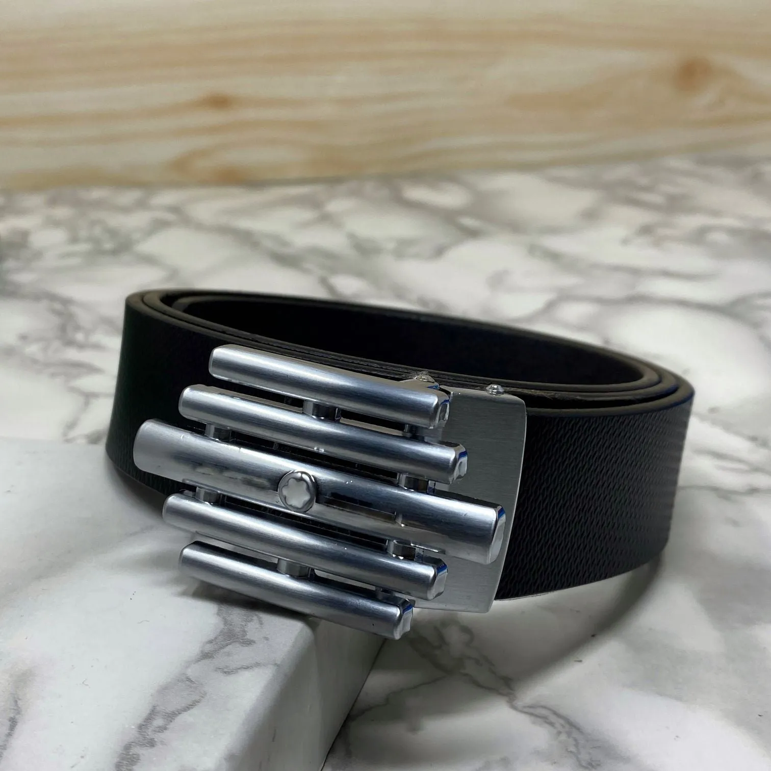 Stylish Formal Leather Strap Belt For Men-JonasParamount