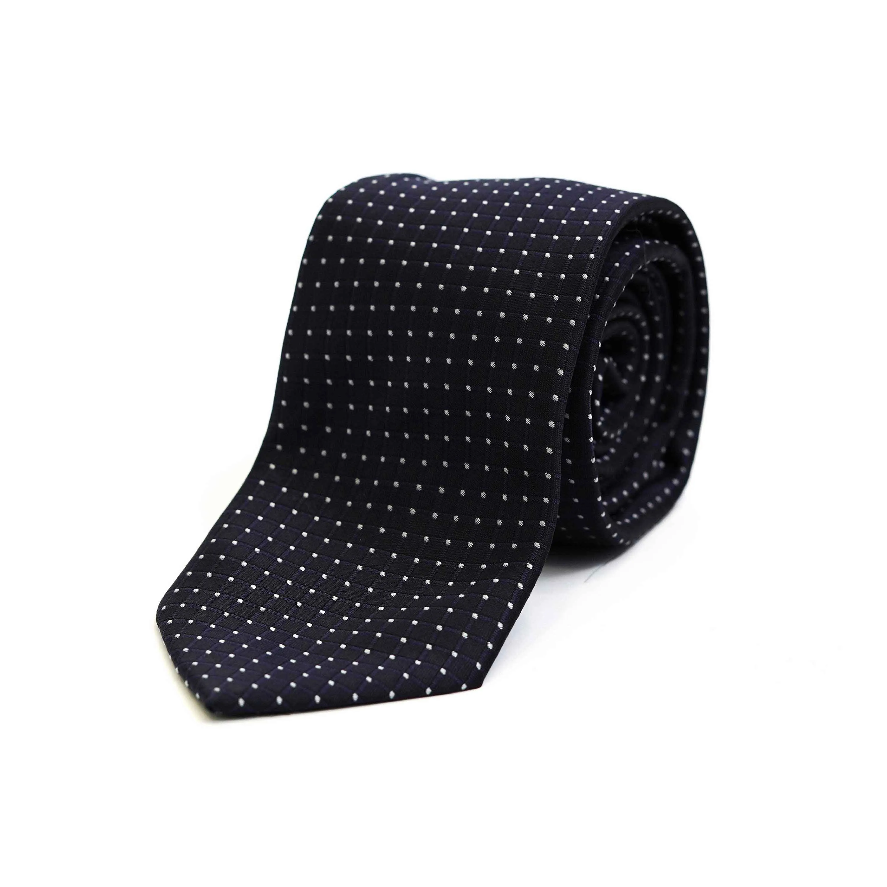 Ties - Silk Rich Navy Blue Design