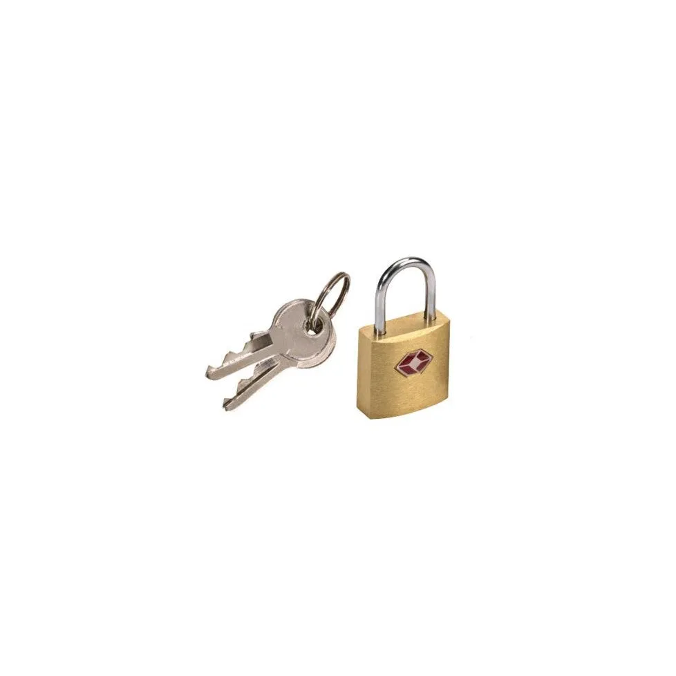 TSA12/3 - Mini Brass Padlocks - 3Pack