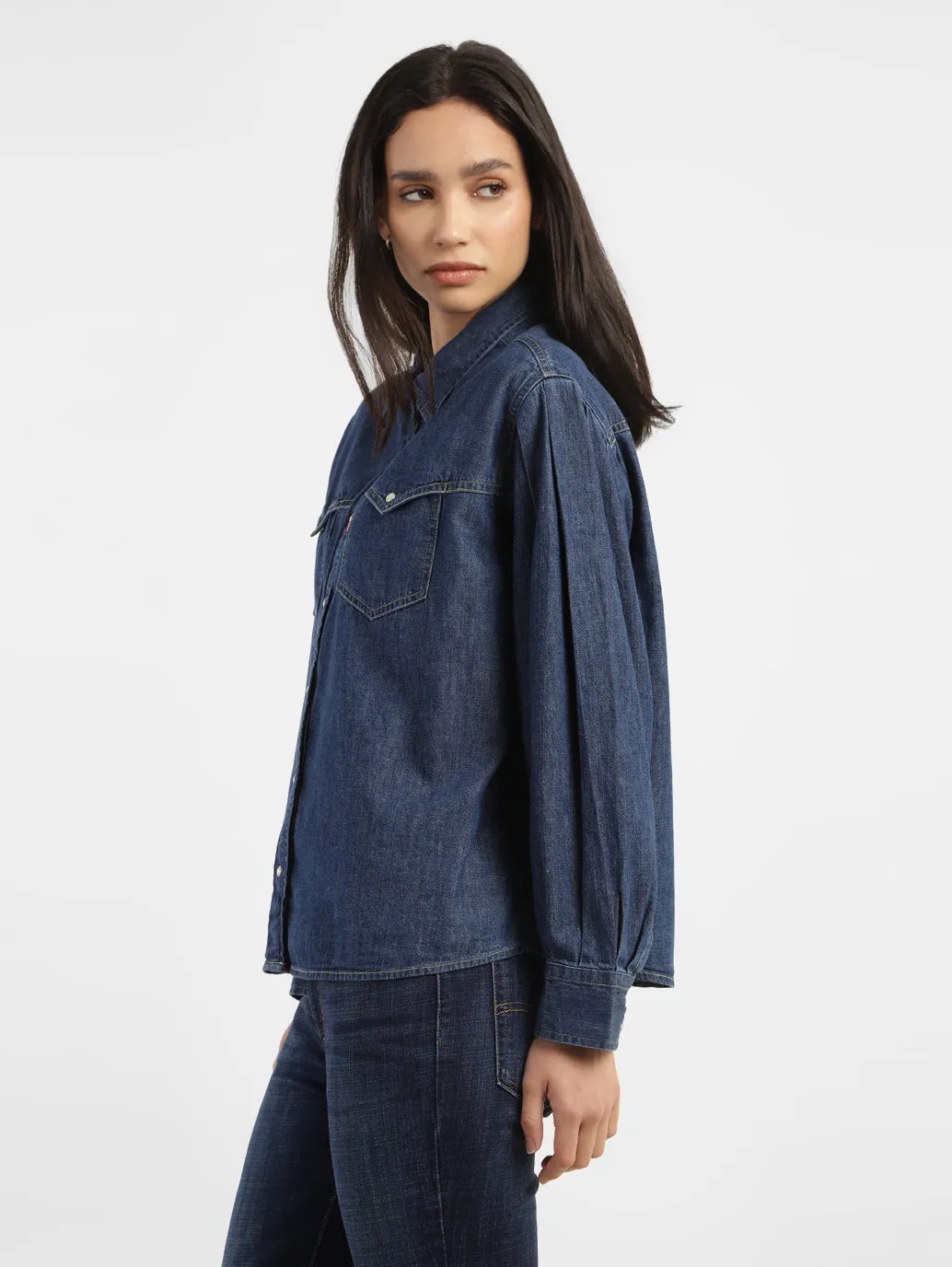 Women's Solid Oversized Shirt